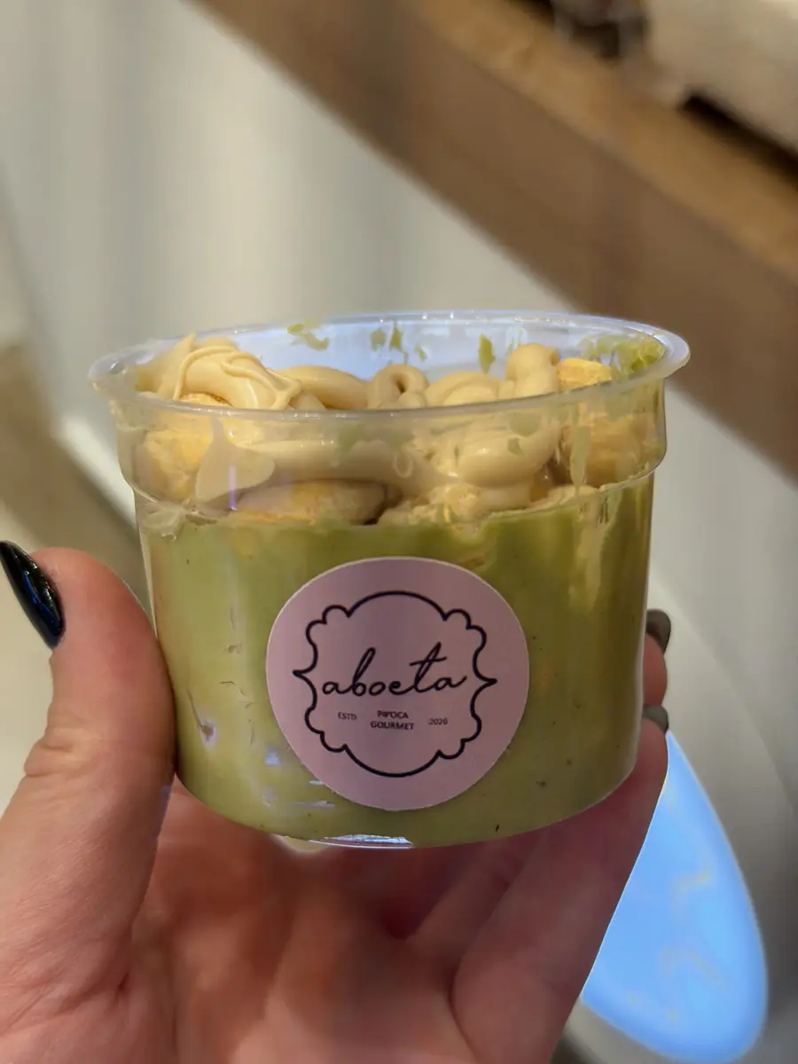 Balde de pipoca gourmet Aboeta sabor Pistache