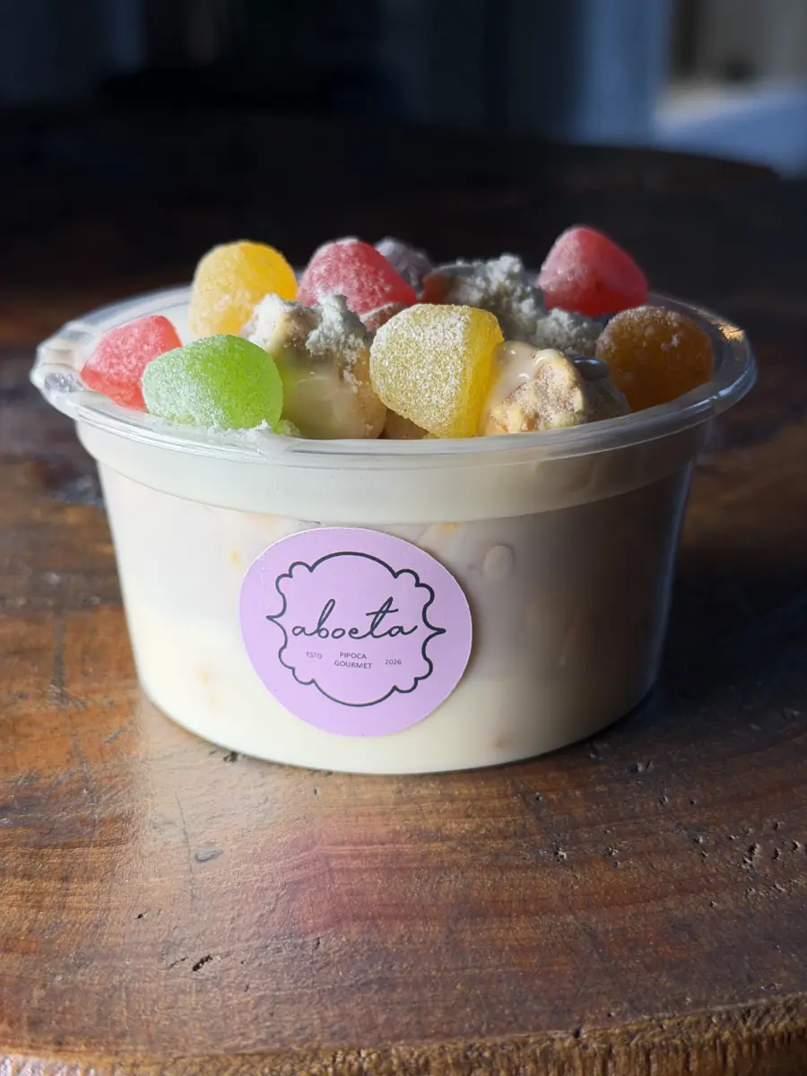 Balde de pipoca gourmet Aboeta edição especial com balas